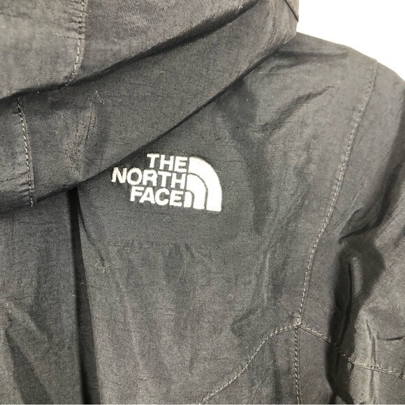 The North Face Hyvent Belted Rain Trench Coat Black Small - Picture 9 of 11